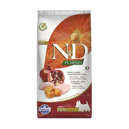 Farmina N&D dog PUMPKIN (GF) adult mini, kuře a granátové jablko 7 kg
