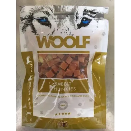 Pamlsek Woolf Dog/Cat Rabbit Chunkies 100 g