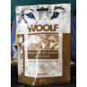 Pamlsek Woolf Dog Rabbit and Cod Triangle 100 g