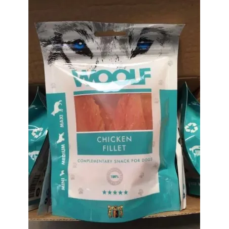 Pamlsek Woolf Dog Chicken Fillet 100 g