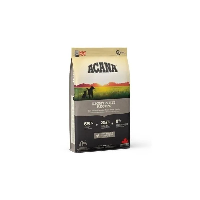 ACANA Receptura Light & Fit 11,4 kg