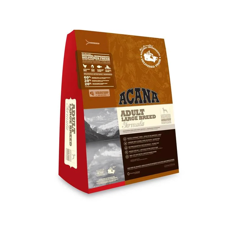 ACANA Receptura pro dospělé velké plemeno 17 kg