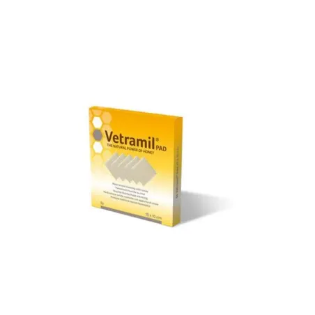 Vetramil Pad steril.obklad na rany 5 x (10 x 10 cm)