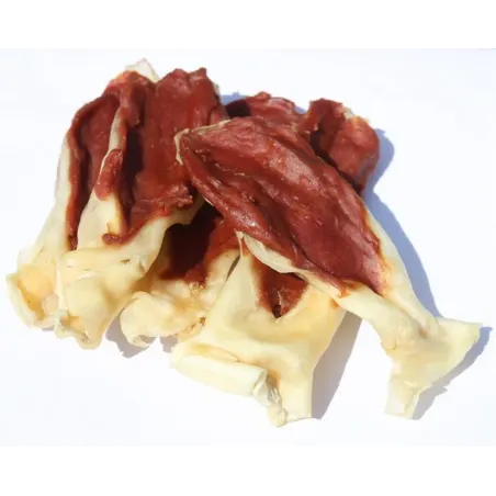 Pamlsek Salač Králičí uši plněné kachnou 100 g
