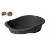 Pelíšek DUVO+ Sonny Classic plastová vanička šedá 65 x 46 x 21 cm