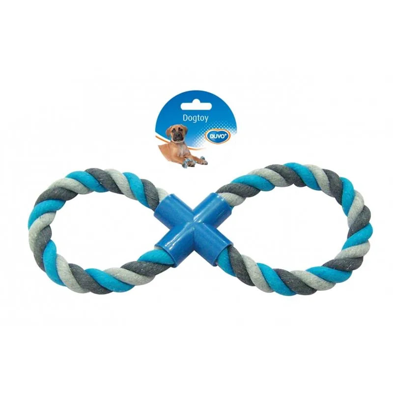 Hračka DUVO+ Dvojitý bavlněný kruh 33 cm
