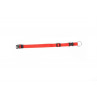 Obojek DUVO+ Nastavitelný nylon červený 40-65 cm/ 25 mm