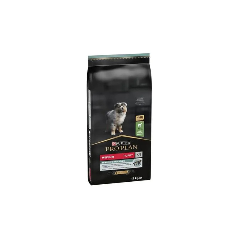 ProPlan MO Dog Puppy Medium Sensitive Digestion jehně 12 kg