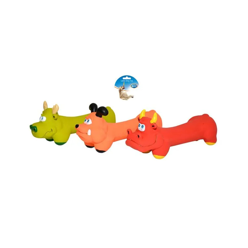 DUVO+ latexová hračka se zvukem různá 18 cm