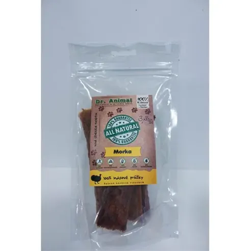Pamlsek Dr. Animal krůtí maso proužky 80g