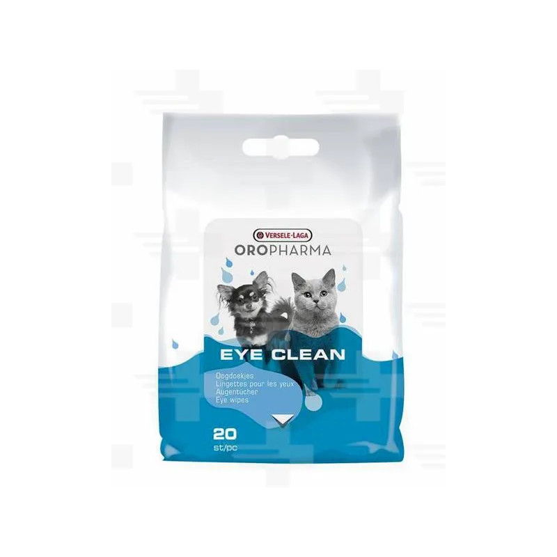VL Oropharma čistící ubrousky Eye Clean pes/kočka 20 ks