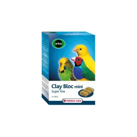VL Orlux Clay Bloc Mini - jemnější jílová cihla dělená pro menší druhy ptáků 540 g