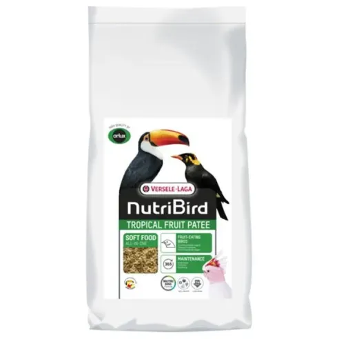 VL NutriBird Tropical Fruit Patee Premium - kompletní směs zvlhčená medem pro ovocumilné druhy a doplněk pro papoušky a lorie 5 
