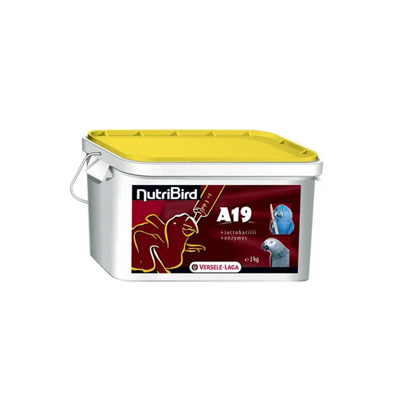 VL NutriBird A19 - Dokrmovací směs pro všechny druhy ptáků s vyšší náročností na tuky 3 kg