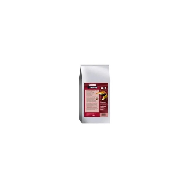 VL NutriBird H16 - celoroční extrudáty pro zoborožce a velké druhy ptáků milující ovoce 10 kg