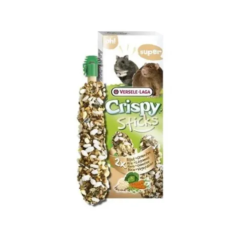 Pamlsek VL Crispy Sticks Hamsters-Rats Rice & Vegetables-rýže a zelenina, křeček/potkan 2 ks 110 g