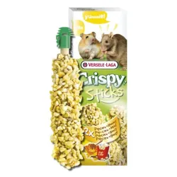 Pamlsek VL Crispy Sticks Hamsters-Rats Popcorn & Honey - kukuřice a med, křeček/potkan 2 ks 100 g