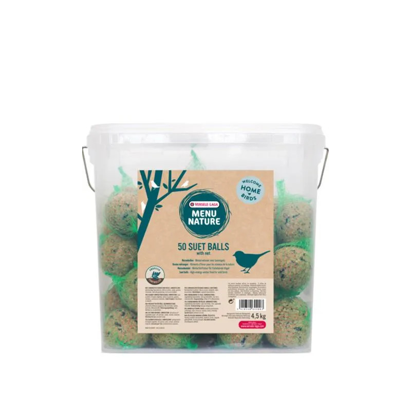 VL Koule loje v síťce v plastovém kbelíku 50x90g