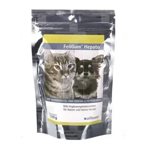 FeliGum Hepato žvýkací tbl. 120 g (60 ks)