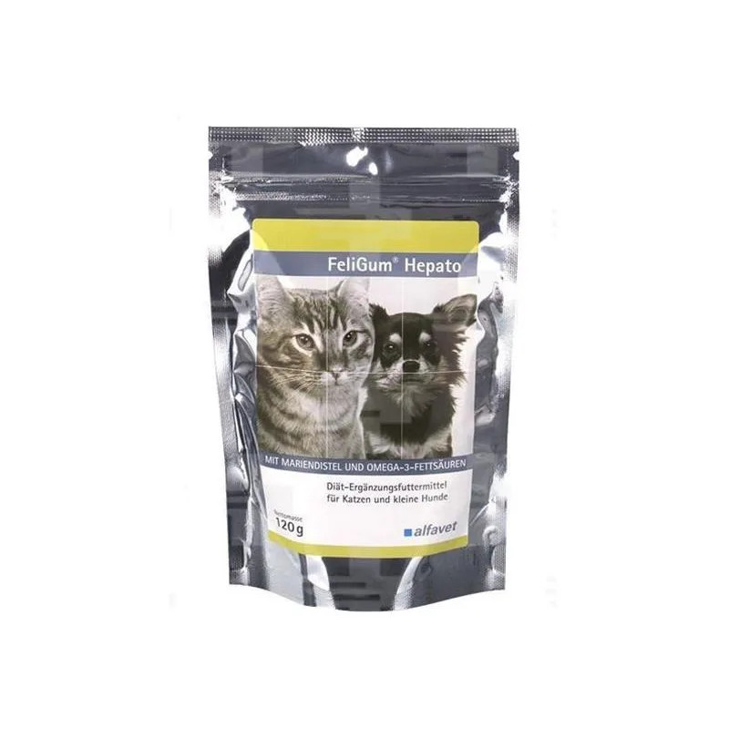 FeliGum Hepato žvýkací tbl. 120 g (60 ks)