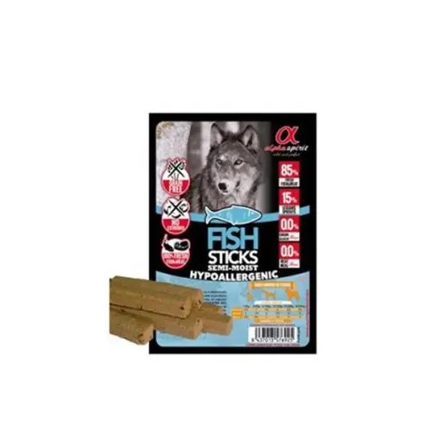 Pamlsek Alphaspirit dog Tyčinky rybí 4x10 g