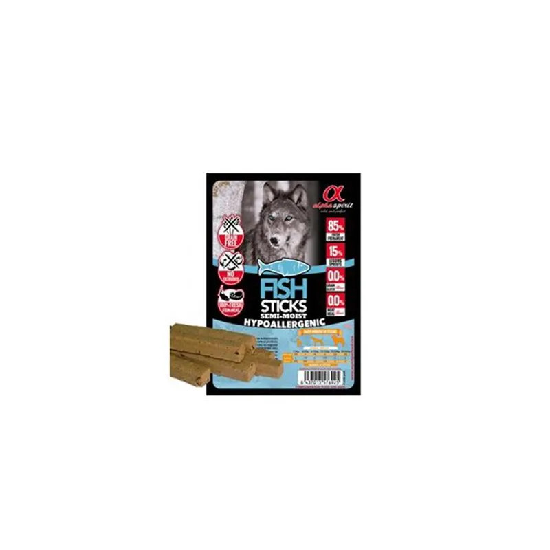 Pamlsek Alphaspirit dog Tyčinky rybí 4x10 g