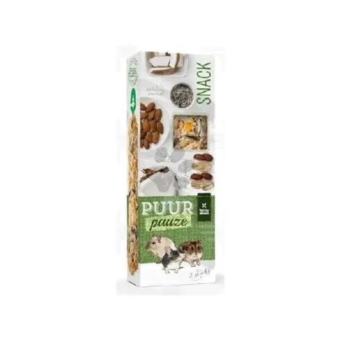 PUUR pauze sticks forest fruit - lahodné tyčinky s lesním ovocem pro hlodavce a malé savce 110 g