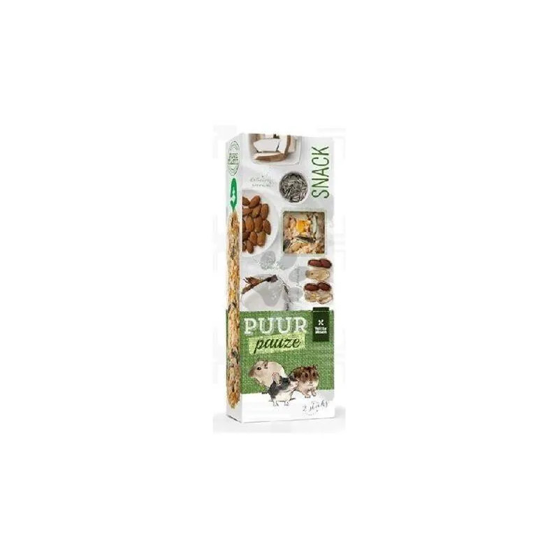 PUUR pauze sticks forest fruit - lahodné tyčinky s lesním ovocem pro hlodavce a malé savce 110 g