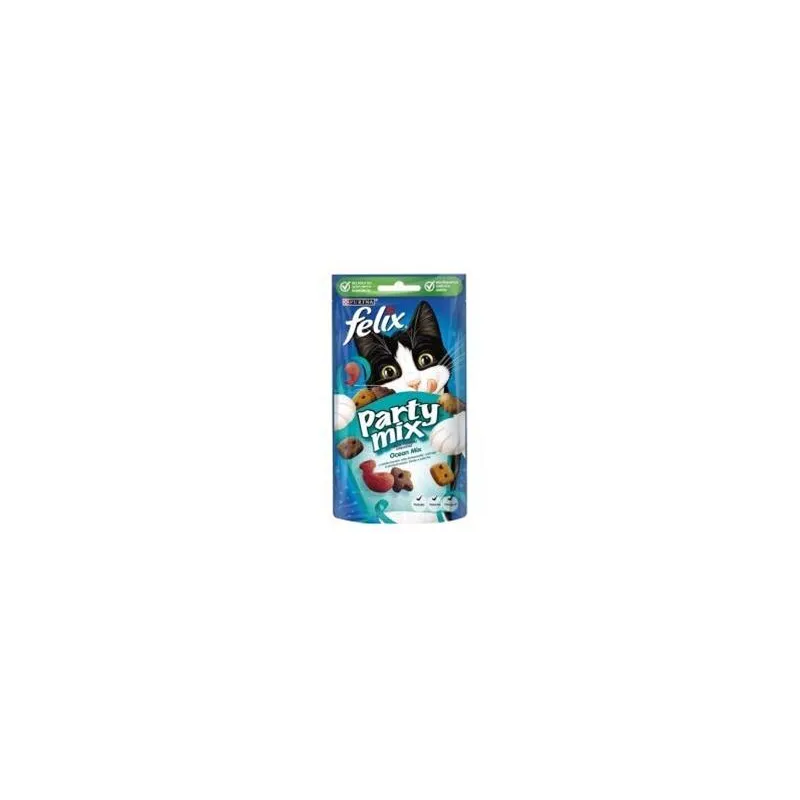Pamlsek NESTLÉ FELIX PARTY MIX cat Ocean mix 8x60 g