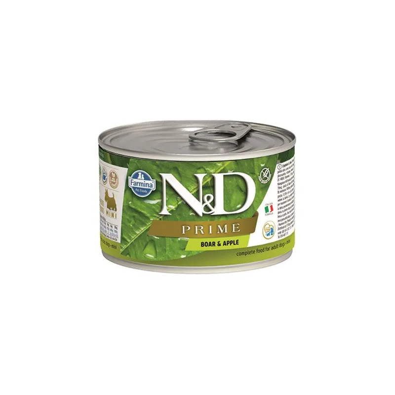 Farmina N&D dog PRIME kanec & jablko konzerva 140 g