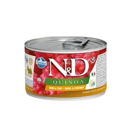 Farmina N&D dog QUINOA křepelka & kokos konzerva 140 g