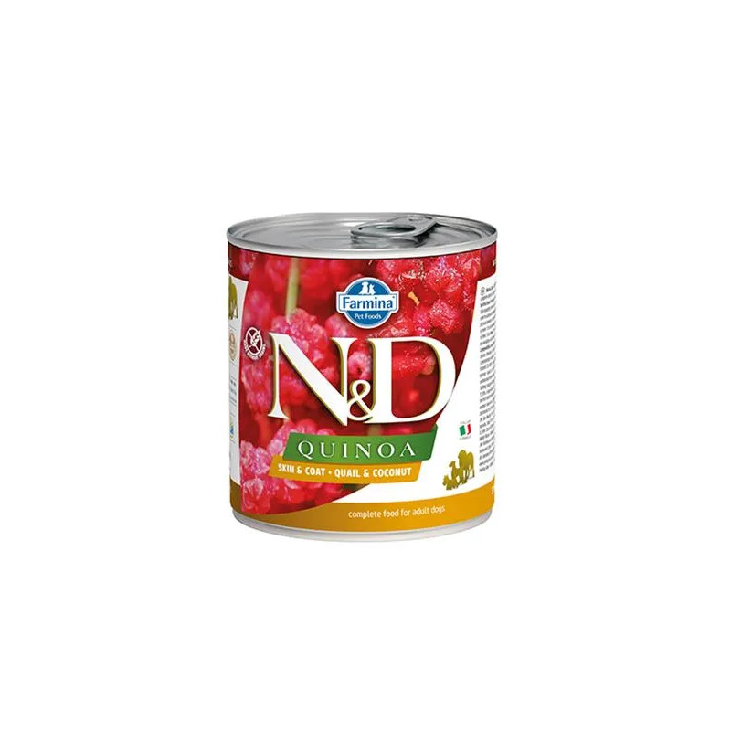 Farmina N&D dog QUINOA křepelka & kokos konzerva 285 g
