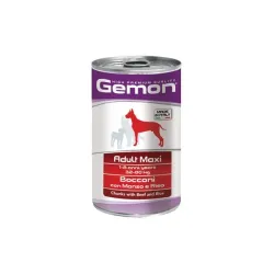 GEMON konzerva adult maxi pro psy hovězí a rýže 1250 g