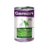 GEMON konzerva adult medium pro psy jehně a rýže 1250 g