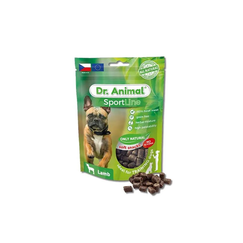 Pamlsek Dr. Animal Sportline jehně 100 g