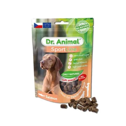 Pamlsek Dr. Animal Sportline losos 100 g