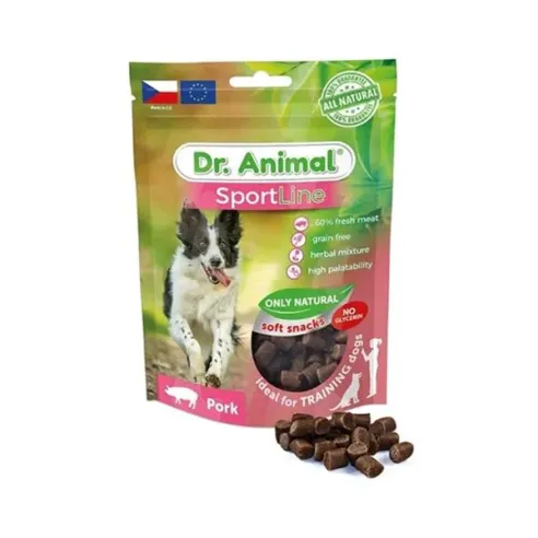 Pamlsek Dr. Animal Sportline pork 100 g
