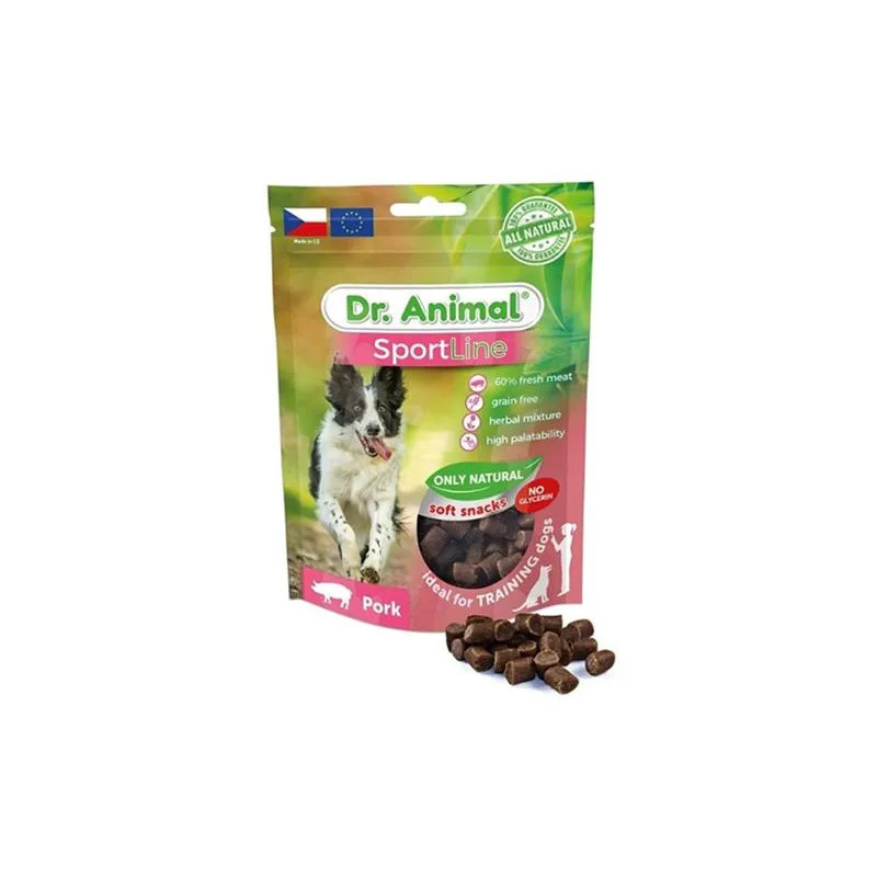 Pamlsek Dr. Animal Sportline pork 100 g