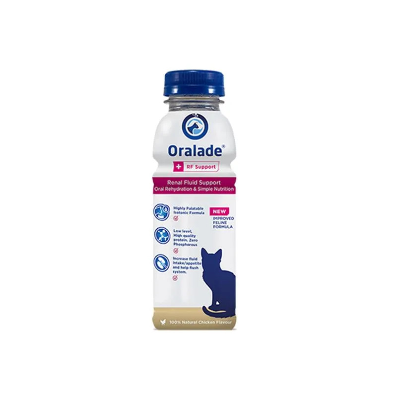 Oralade RF rehydratační roztok pro kočky 330 ml