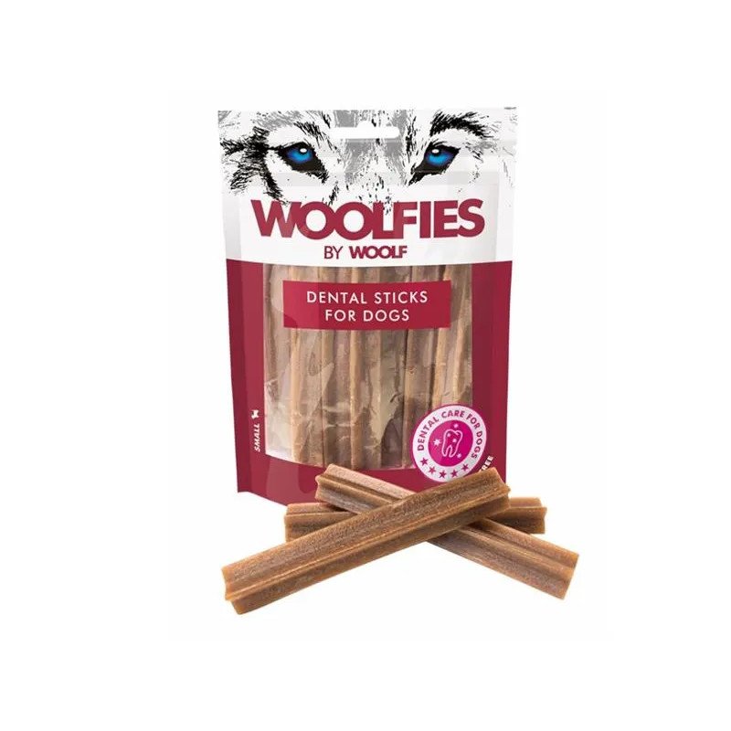 Pamlsek Woolfies Dental Sticks S 200g