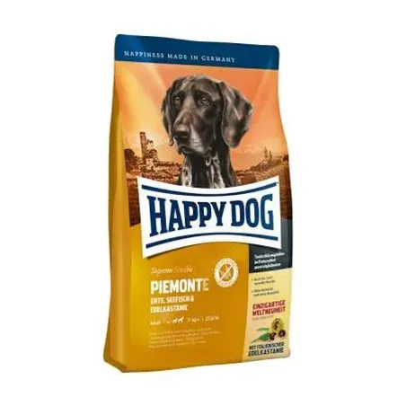 Happy Dog SUPER PREMIUM - Supreme SENSIBLE - Piemont kachna a mořské ryby s jedlými kaštany / bez obilí a bez brambor 1 kg