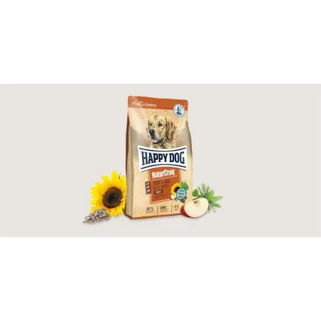 Happy Dog PREMIUM - Natur Croq - hovězí a rýže 15 kg