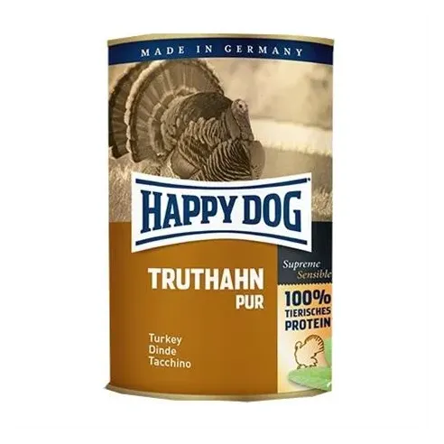 Happy Dog PREMIUM - Fleisch Pur - krůtí maso konzerva 400 g