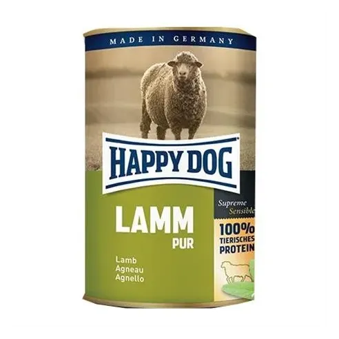 Happy Dog PREMIUM - Fleisch Pur - jehněčí maso konzerva 800 g