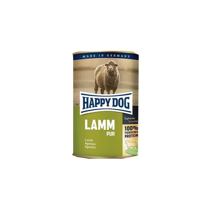 Happy Dog PREMIUM - Fleisch Pur - jehněčí maso konzerva 800 g