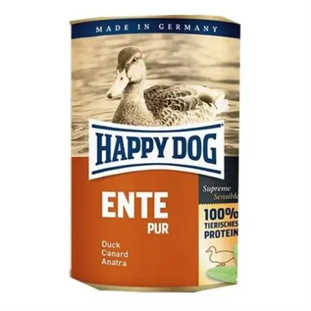 Happy Dog PREMIUM - Fleisch Pur - kachní maso konzerva 400 g