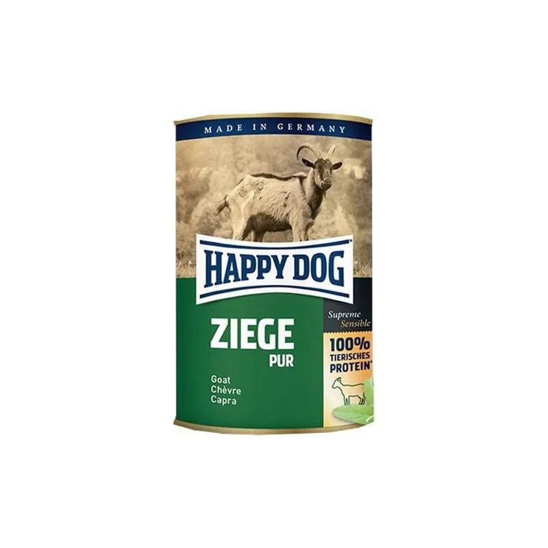 Happy Dog PREMIUM - Fleisch Pur - kozí maso konzerva 400 g