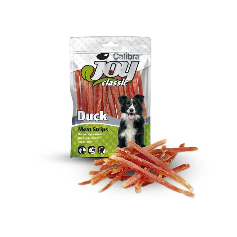 Pamlsek CALIBRA Joy DOG Classic Duck stripes 80 g