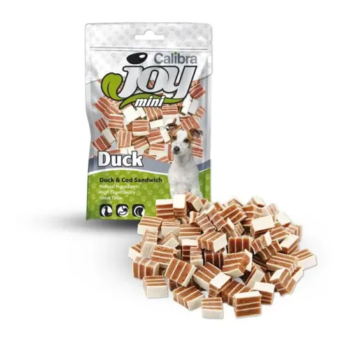 Pamlsek CALIBRA Joy DOG Mini Duck&Cod Sandwich 70 g