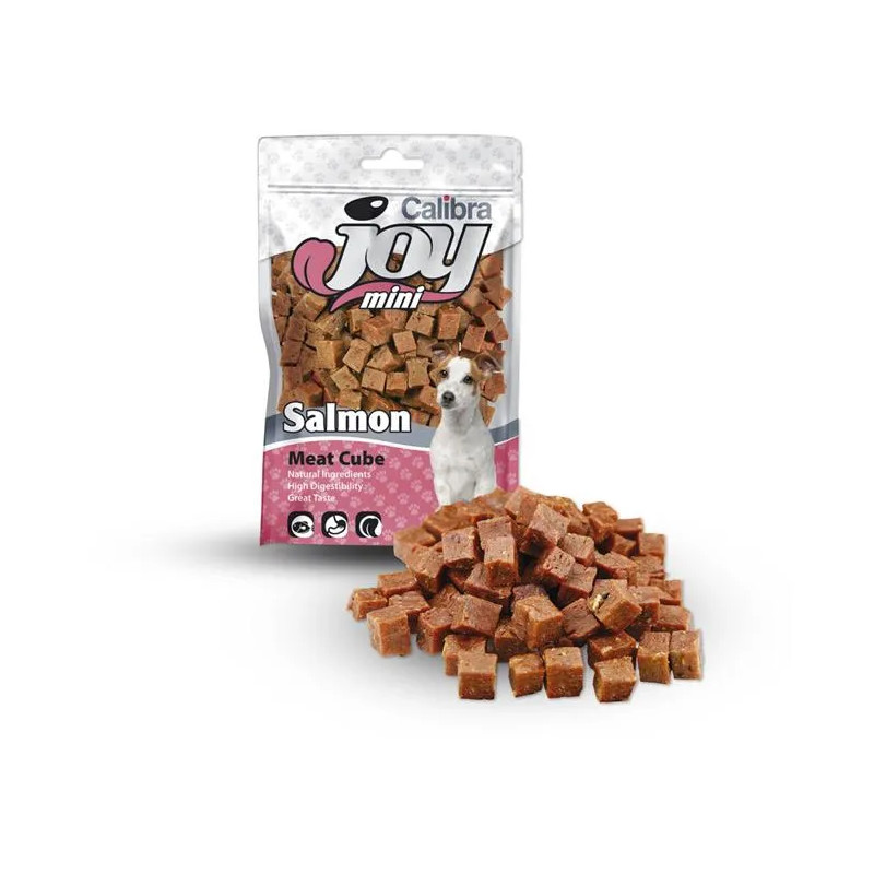 Pamlsek CALIBRA Joy DOG Mini Salmon Cube 70 g